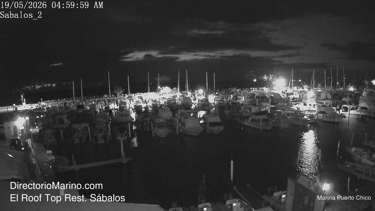 time-lapse frame, PuertoChico webcam
