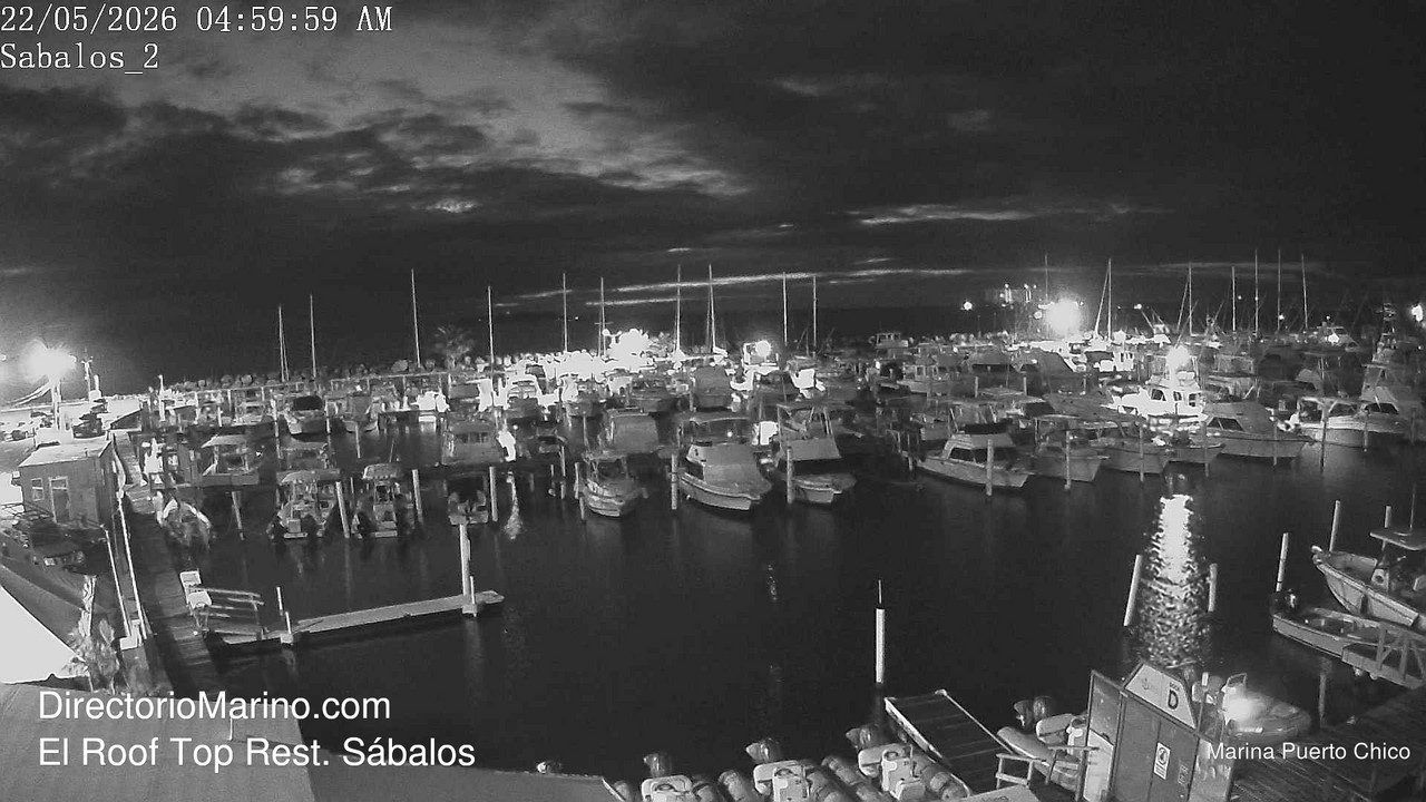 time-lapse frame, PuertoChico webcam