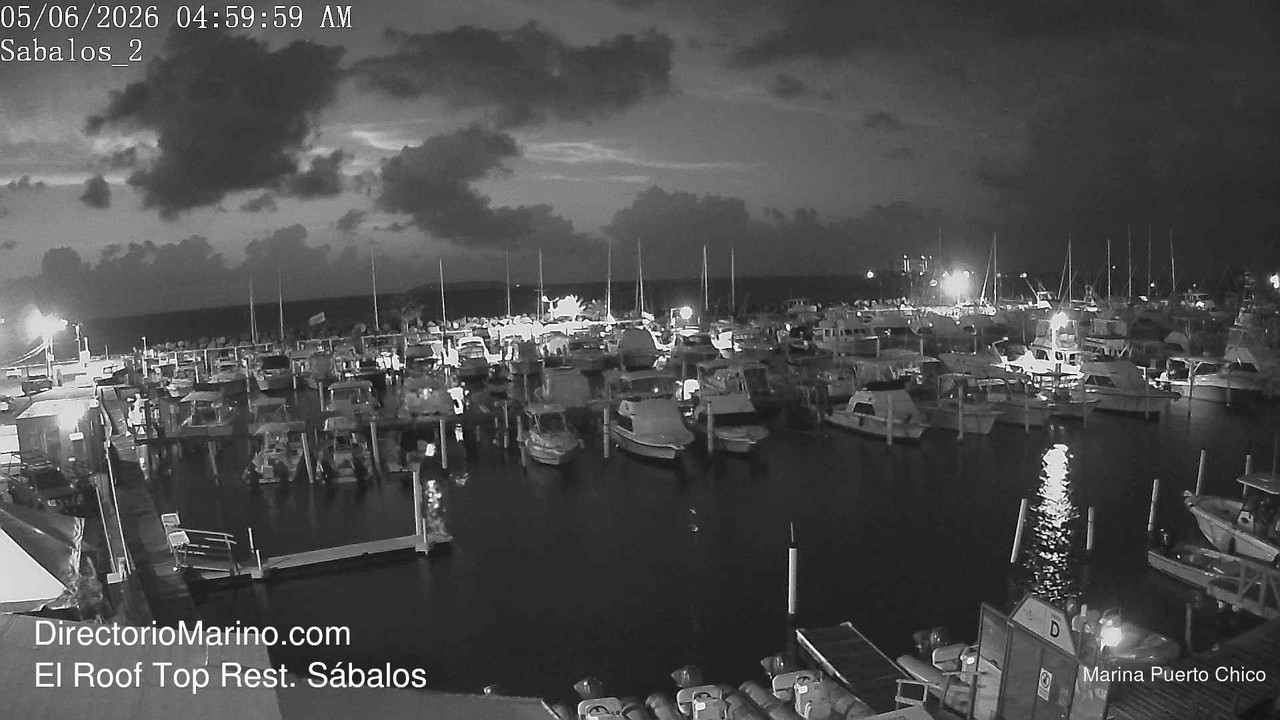 time-lapse frame, PuertoChico webcam