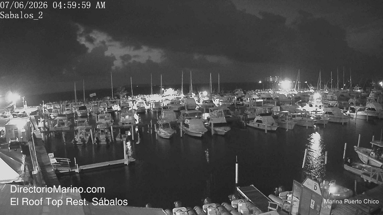 time-lapse frame, PuertoChico webcam