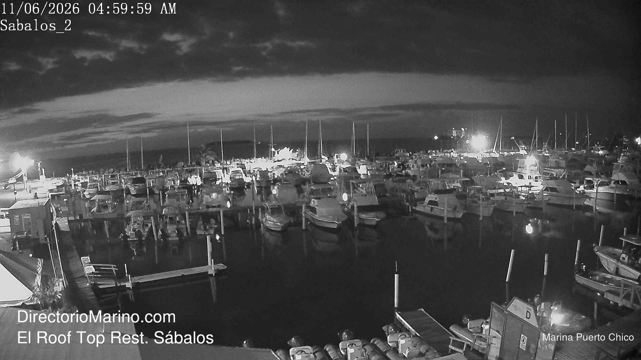 time-lapse frame, PuertoChico webcam