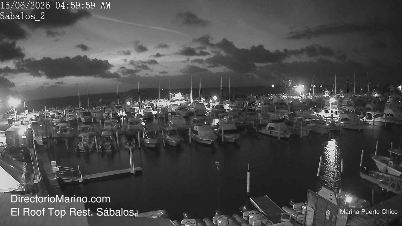 time-lapse frame, PuertoChico webcam