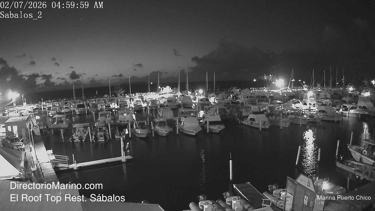 time-lapse frame, PuertoChico webcam