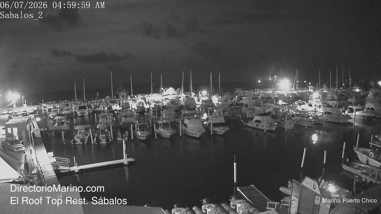 time-lapse frame, PuertoChico webcam