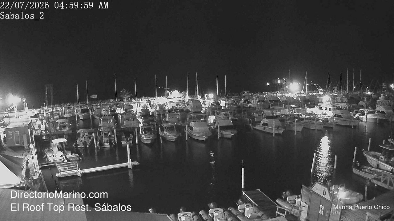 time-lapse frame, PuertoChico webcam