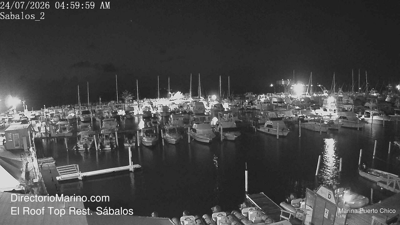 time-lapse frame, PuertoChico webcam
