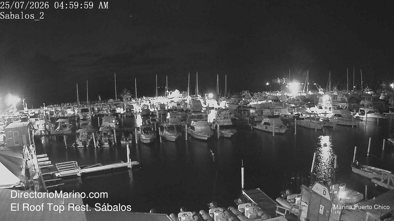 time-lapse frame, PuertoChico webcam