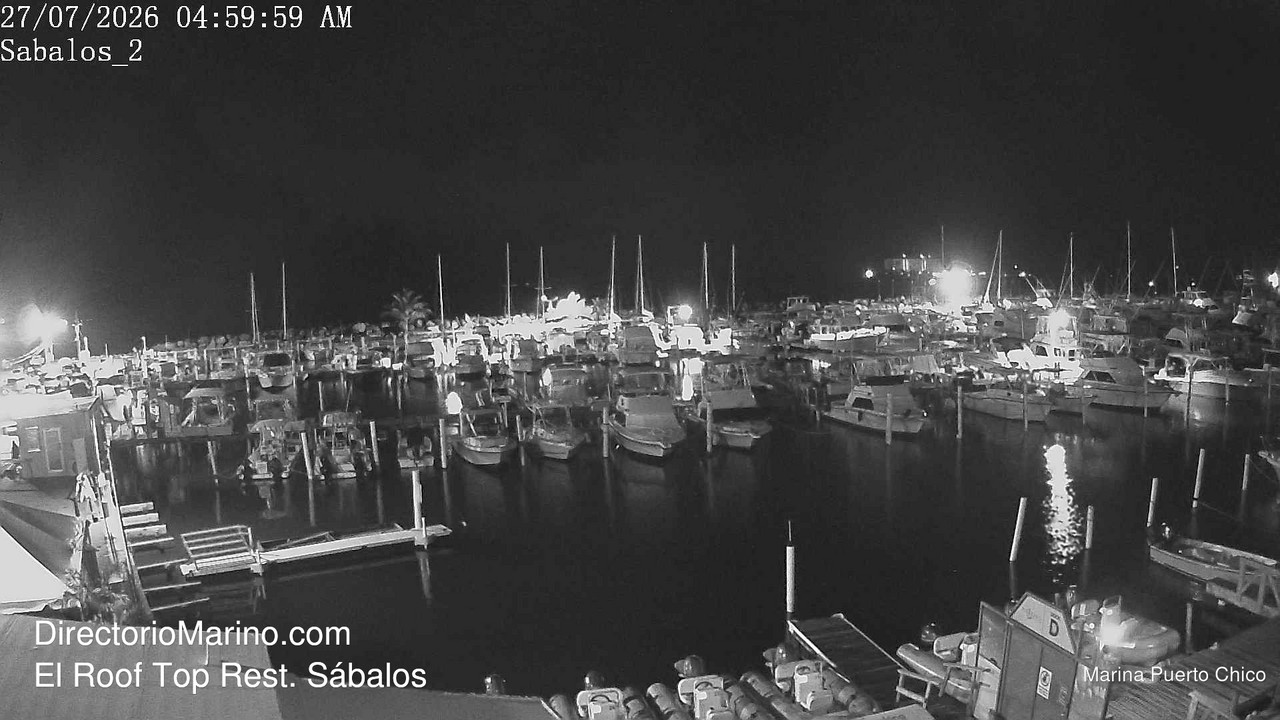 time-lapse frame, PuertoChico webcam