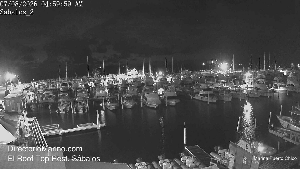 time-lapse frame, PuertoChico webcam