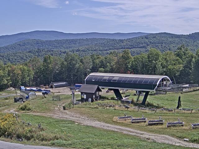 view from Sugarbush GMX Lift on 2026-08-31
