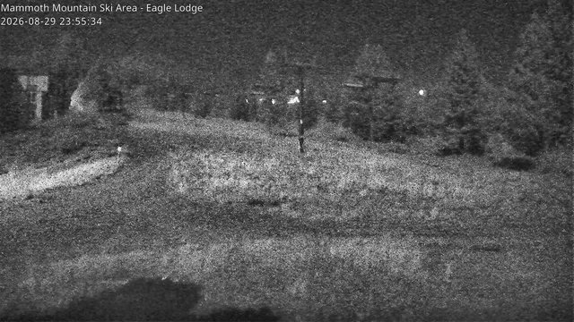 time-lapse frame, Mammoth Eagle Lodge webcam