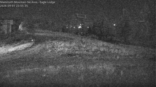 time-lapse frame, Mammoth Eagle Lodge webcam