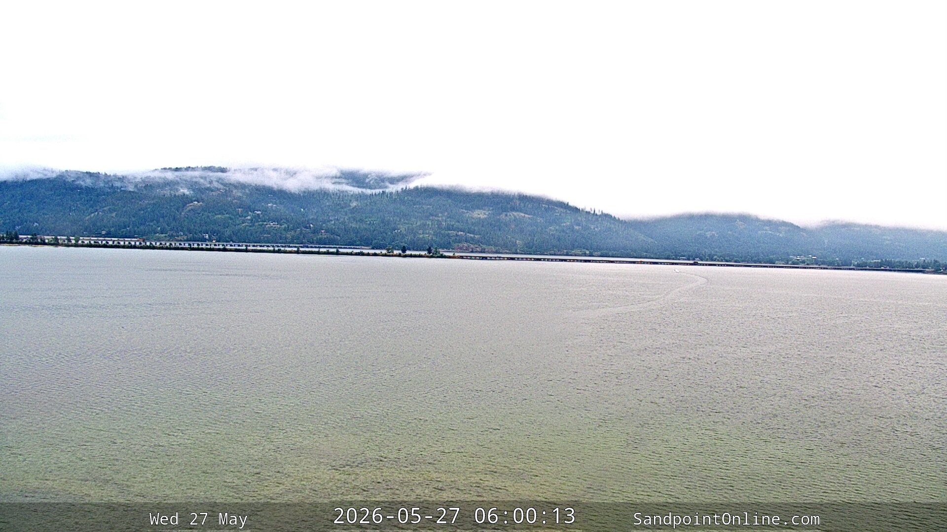 time-lapse frame, Sandpoint Online - Long Bridge webcam