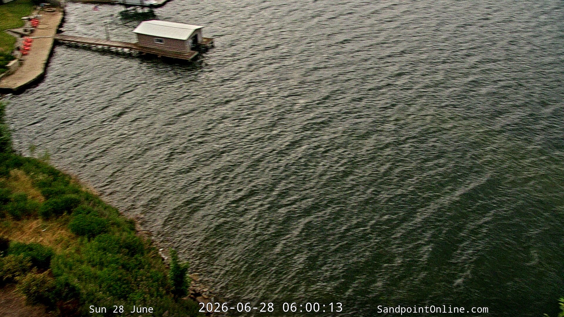 time-lapse frame, Sandpoint Online - Long Bridge webcam