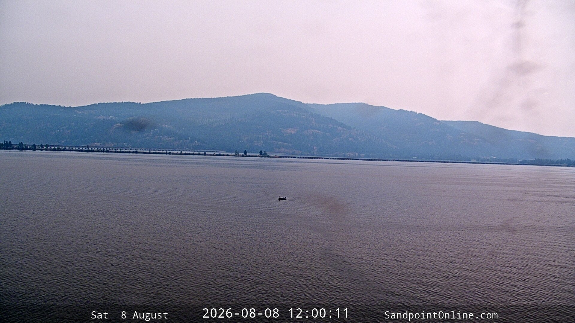view from Sandpoint Online - Long Bridge on 2026-08-08