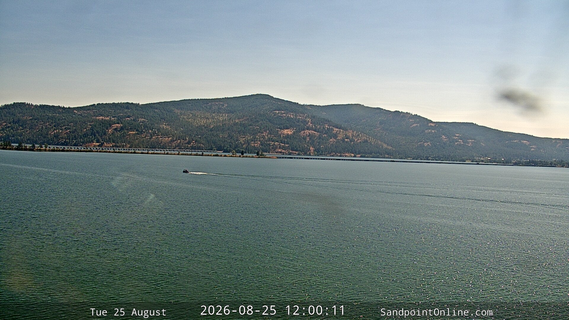 view from Sandpoint Online - Long Bridge on 2026-08-25