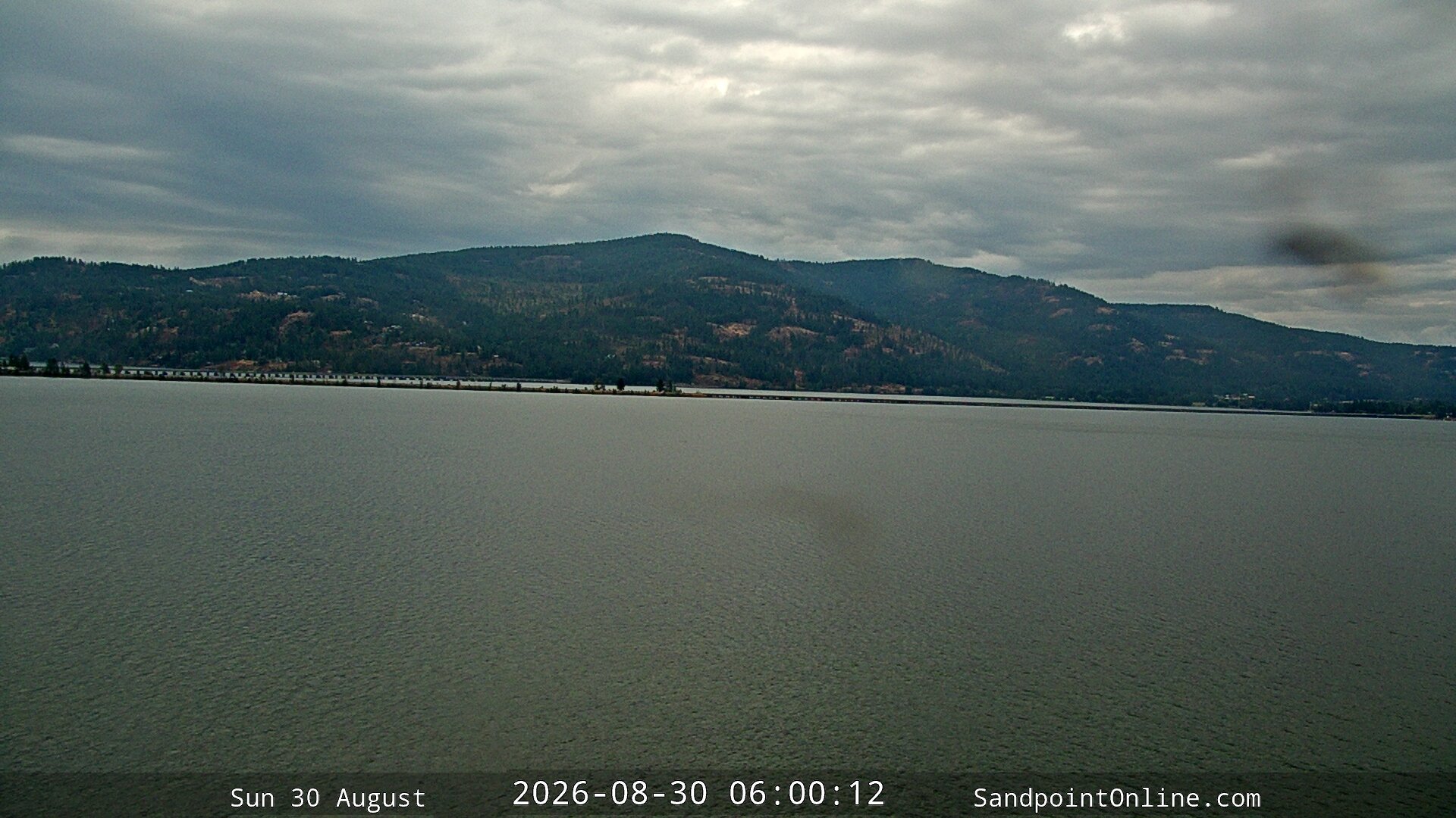 time-lapse frame, Sandpoint Online - Long Bridge webcam