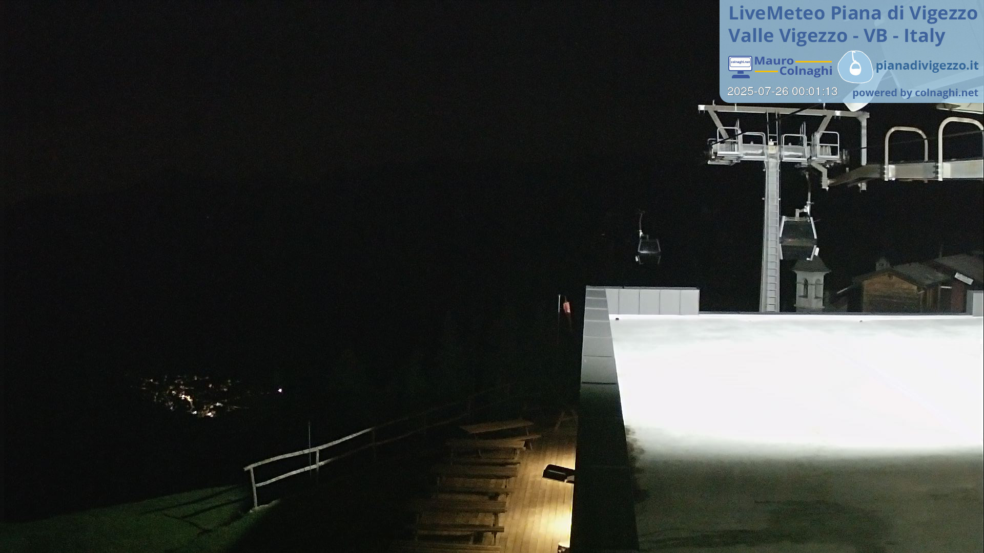 time-lapse frame, Piana di Vigezzo 1 webcam