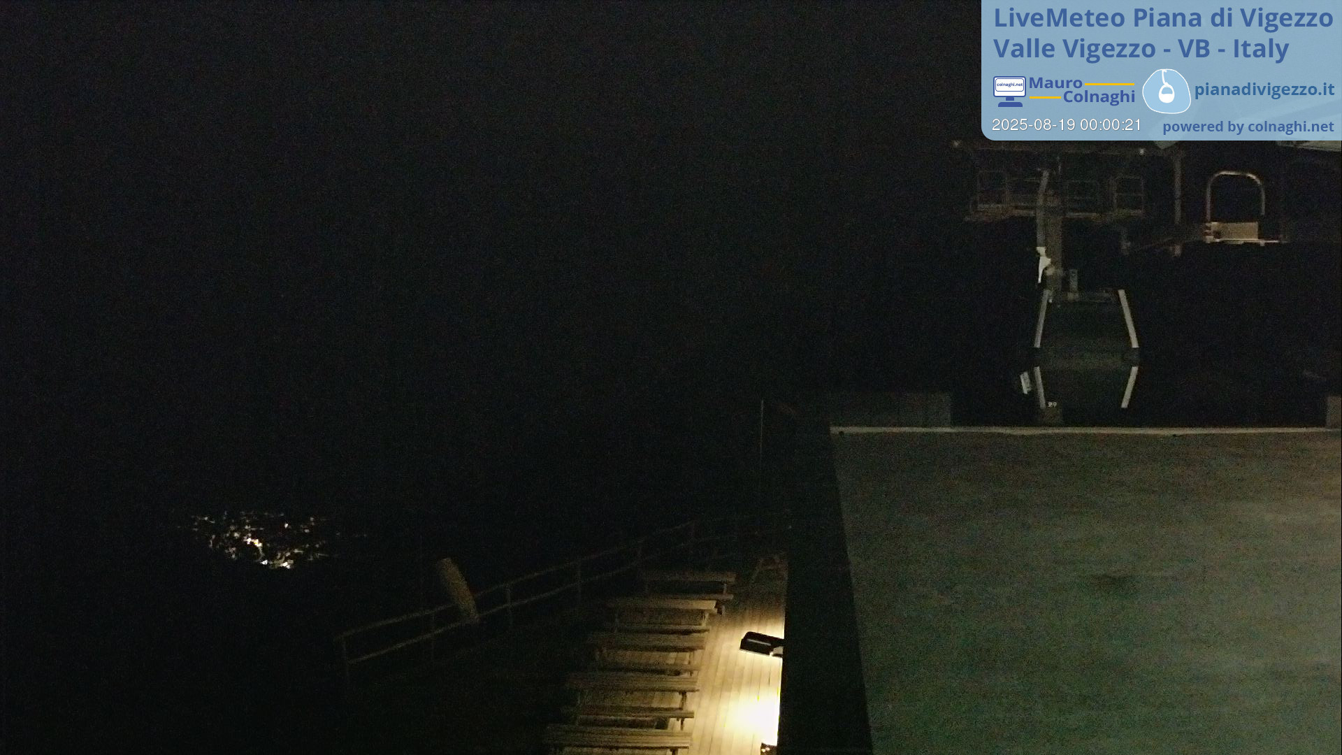time-lapse frame, Piana di Vigezzo 1 webcam