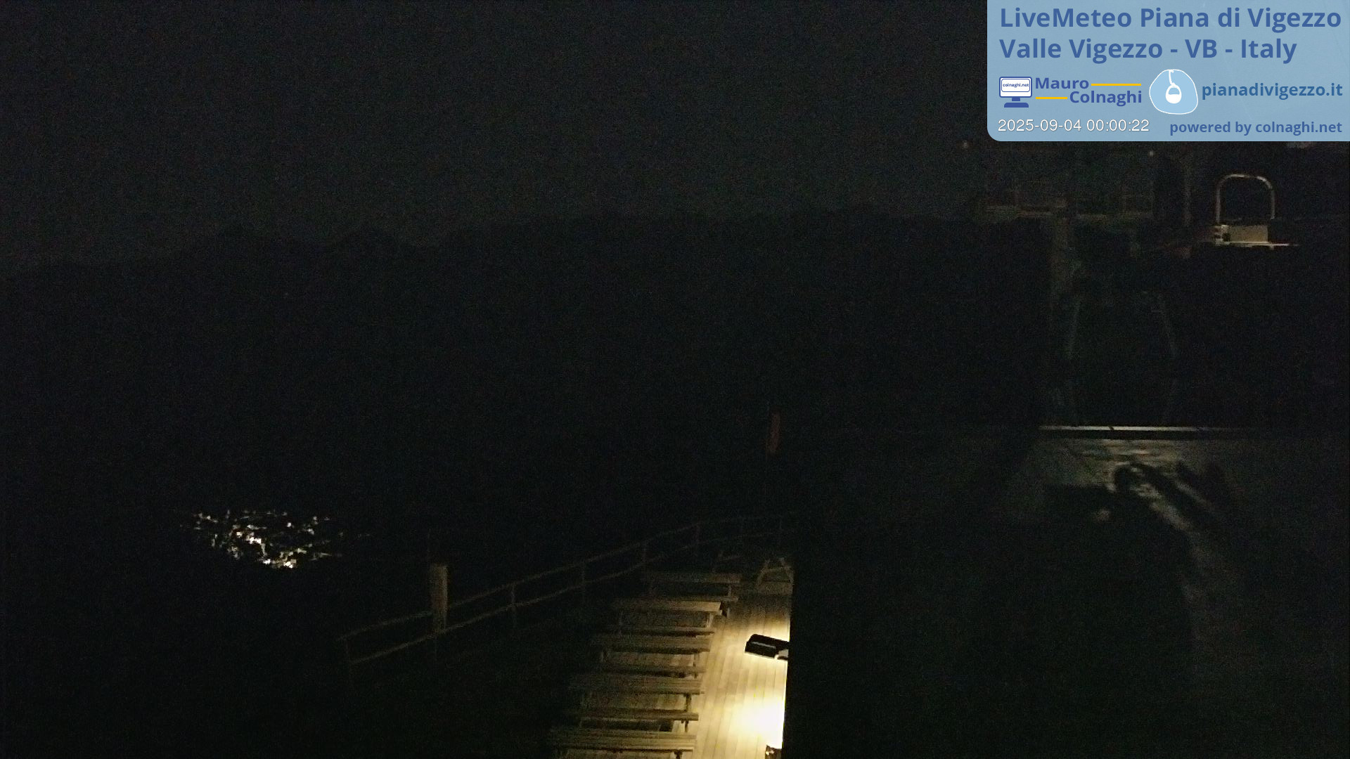 time-lapse frame, Piana di Vigezzo 1 webcam