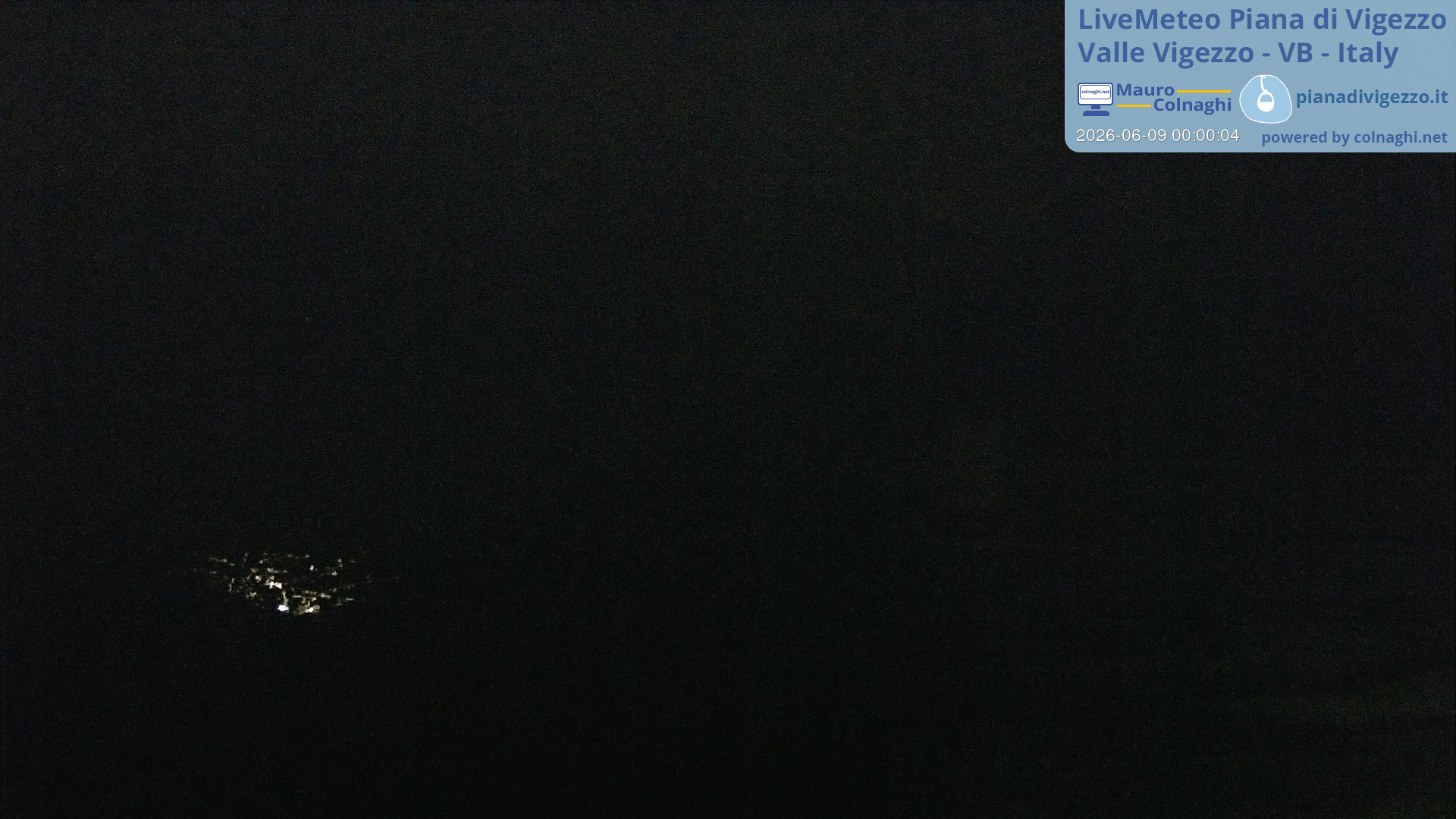 time-lapse frame, Piana di Vigezzo 1 webcam