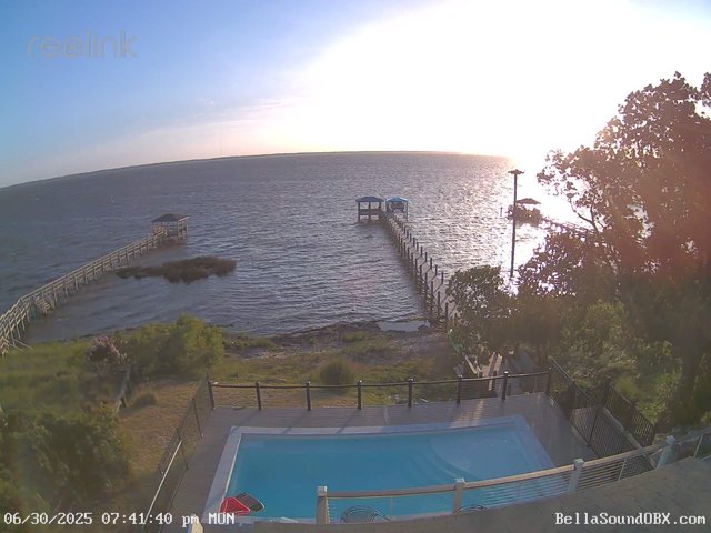 time-lapse frame, BellaSoundOBX.com webcam