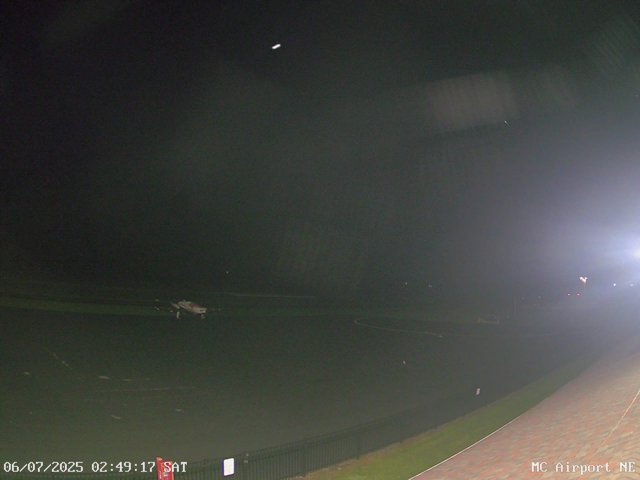 time-lapse frame, Mifflin County Airport (east) webcam