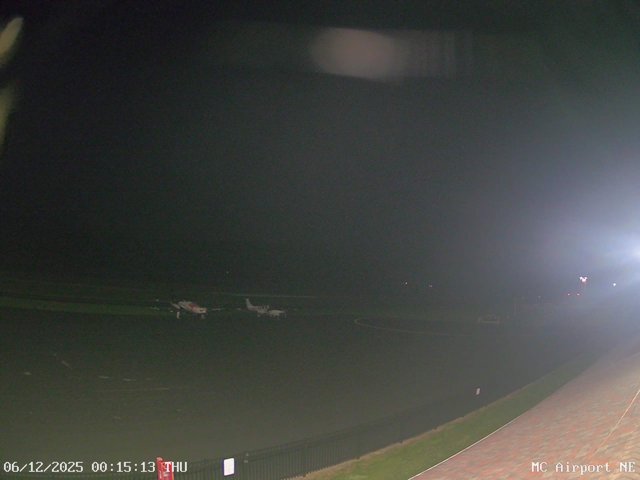 time-lapse frame, Mifflin County Airport (east) webcam