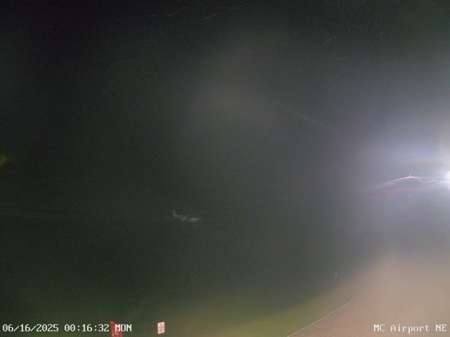 time-lapse frame, Mifflin County Airport (east) webcam