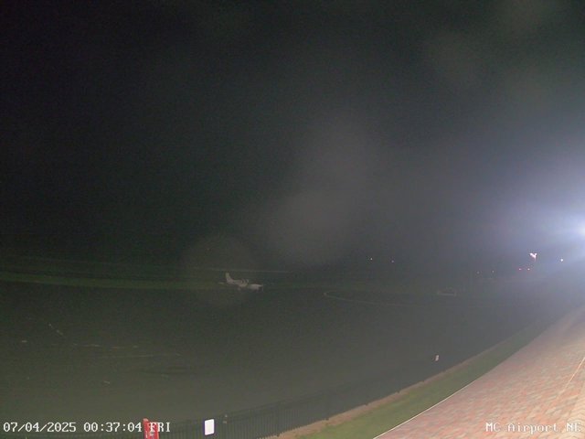 time-lapse frame, Mifflin County Airport (east) webcam