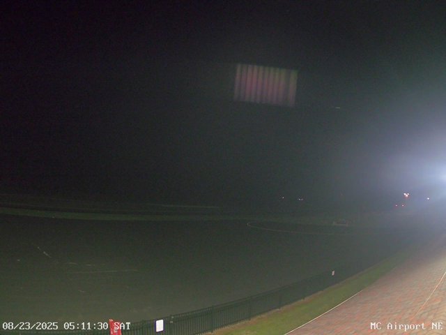 time-lapse frame, Mifflin County Airport (east) webcam