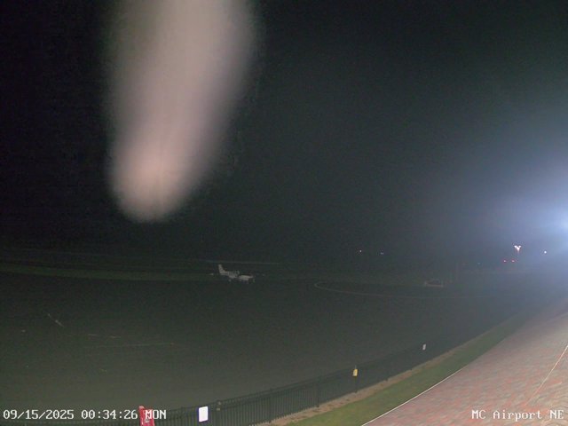 time-lapse frame, Mifflin County Airport (east) webcam