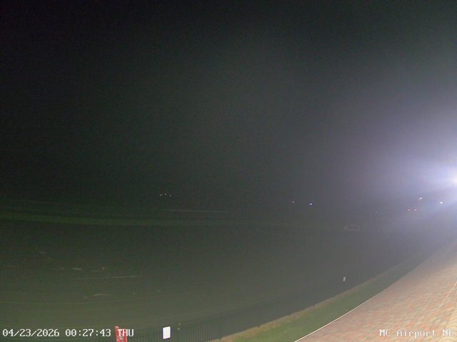 time-lapse frame, Mifflin County Airport (east) webcam