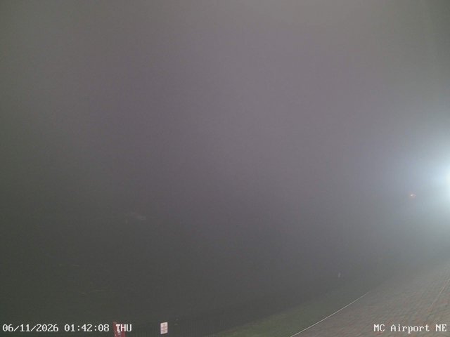 time-lapse frame, Mifflin County Airport (east) webcam