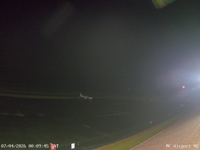 time-lapse frame, Mifflin County Airport (east) webcam