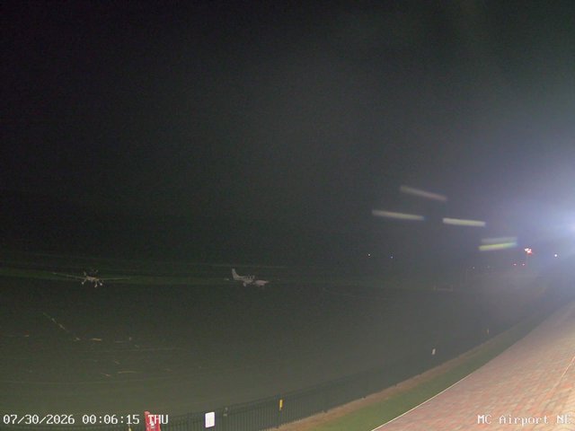 time-lapse frame, Mifflin County Airport (east) webcam