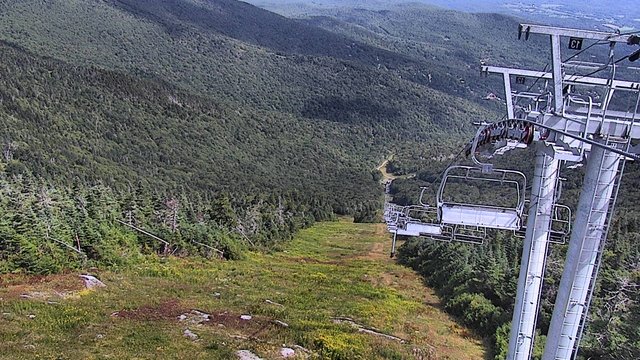 view from Sugarbush Lincoln Peak Scenic on 2026-08-31