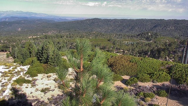 view from Snow Valley Slide Peak on 2026-08-24