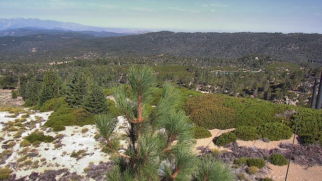 view from Snow Valley Slide Peak on 2026-08-24