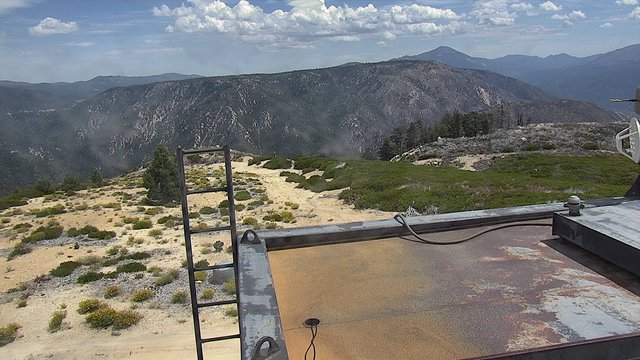 view from Snow Valley Slide Peak on 2026-08-28