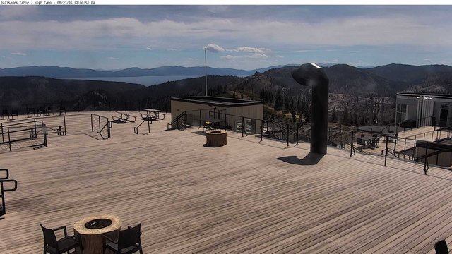 view from Palisades SquawScope on 2026-08-23