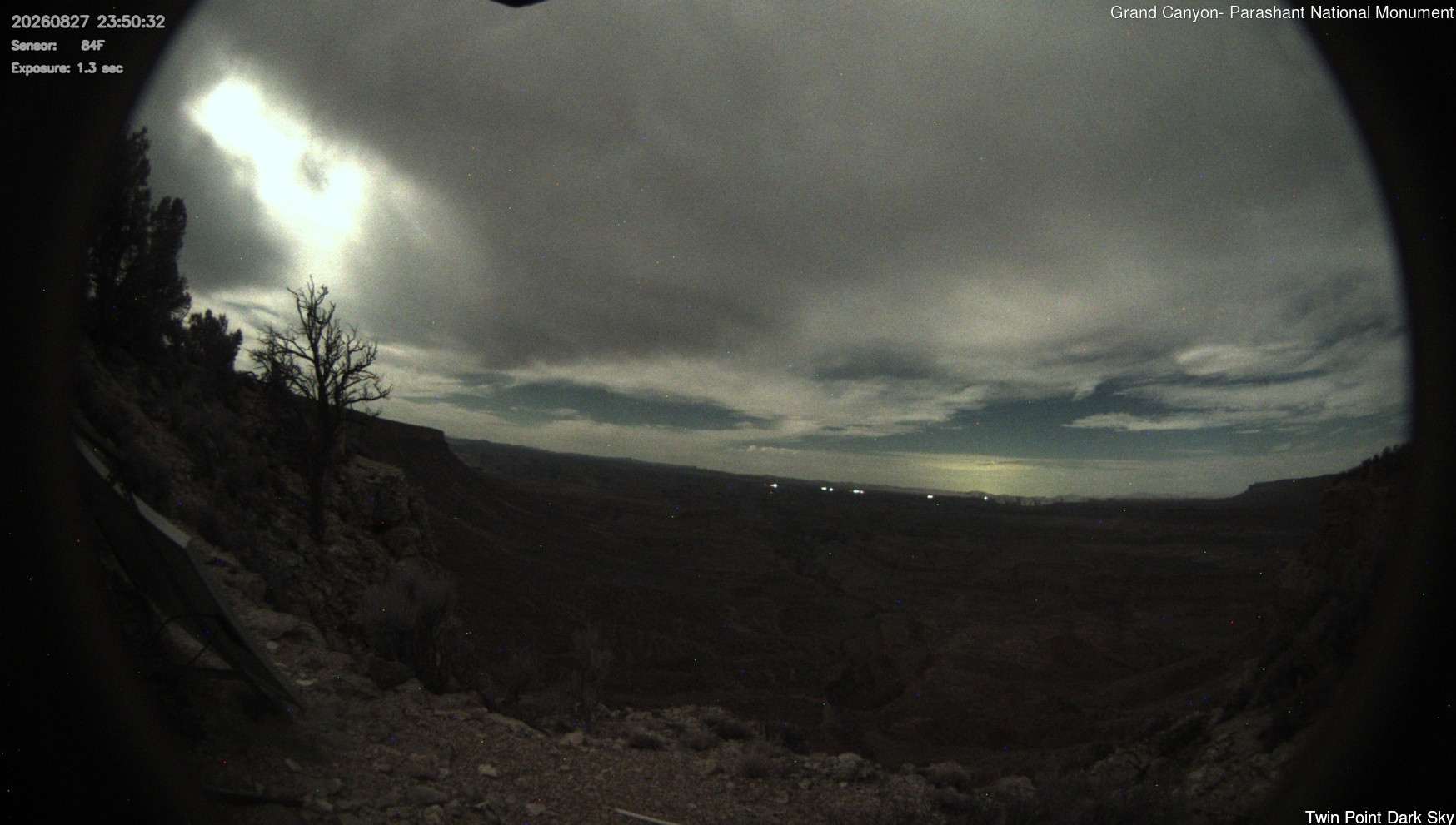 view from Twin Point - Dark Sky on 2026-08-27