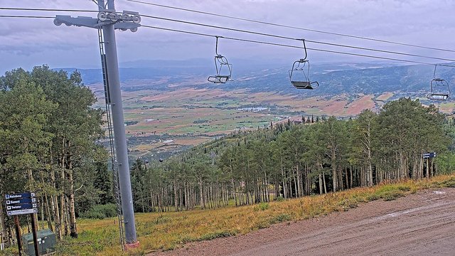 view from Steamboat Four Points on 2026-08-30