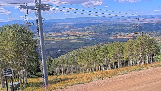 view from Steamboat Four Points on 2026-09-04