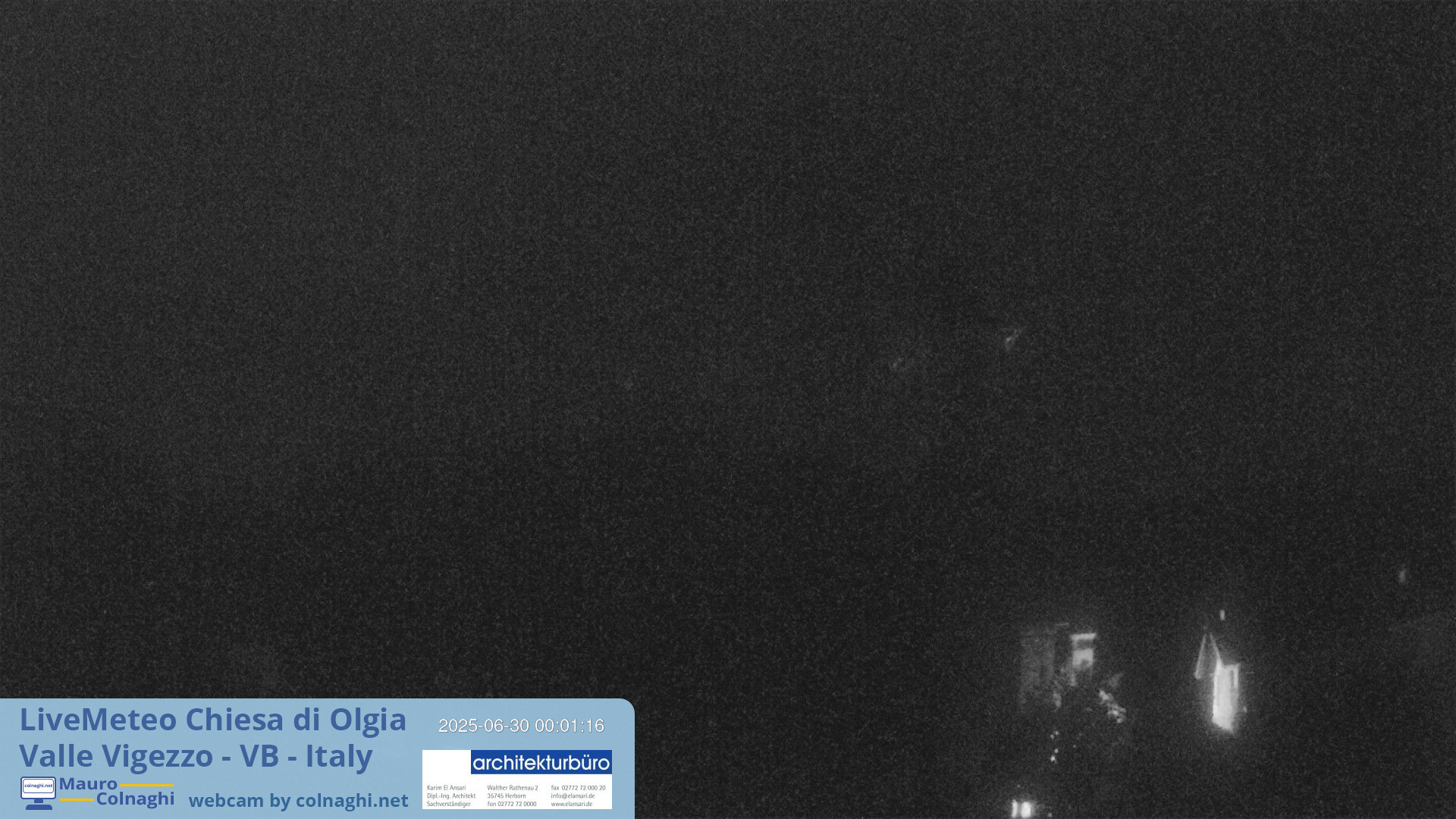time-lapse frame, Olgia webcam
