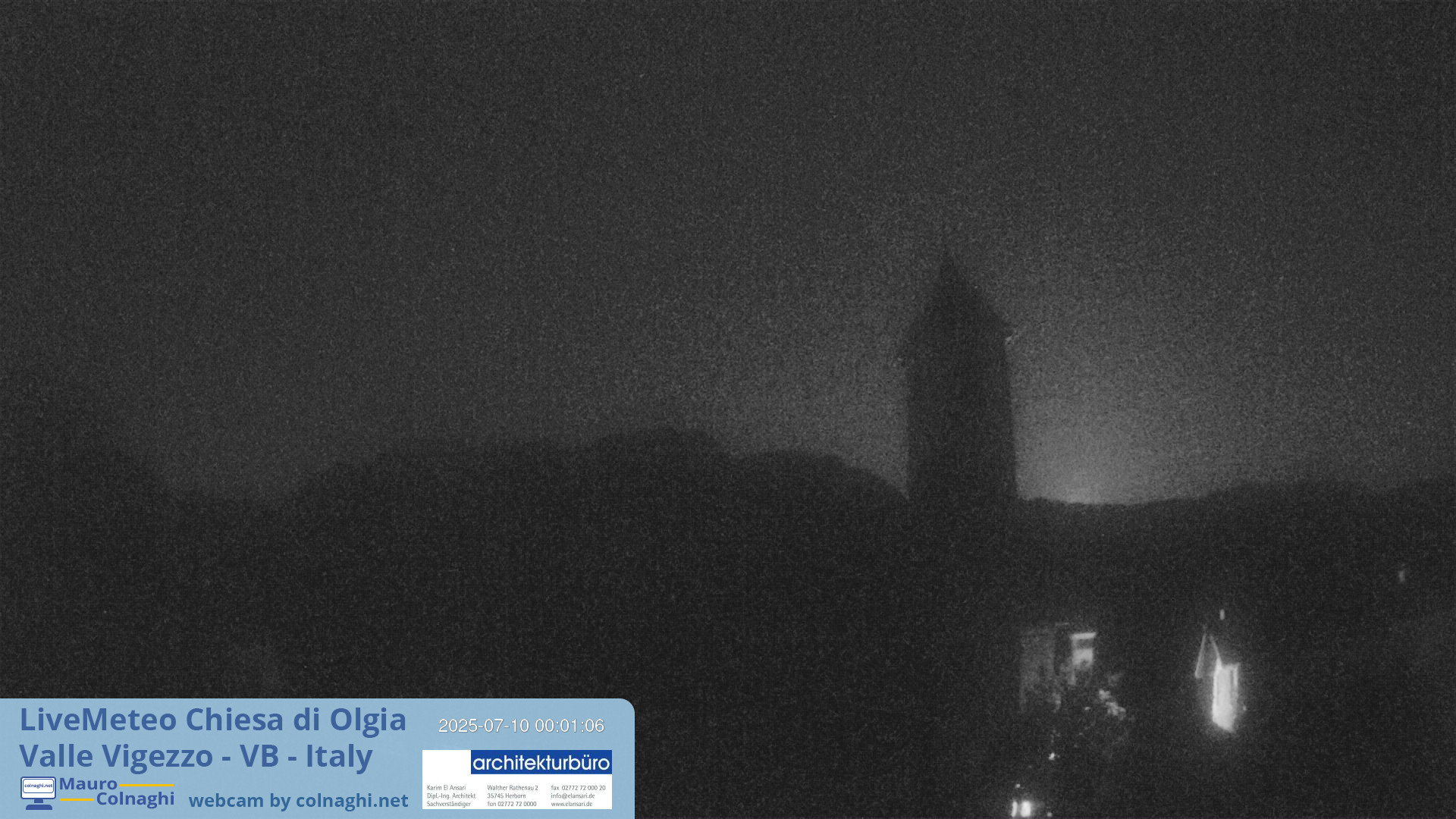 time-lapse frame, Olgia webcam