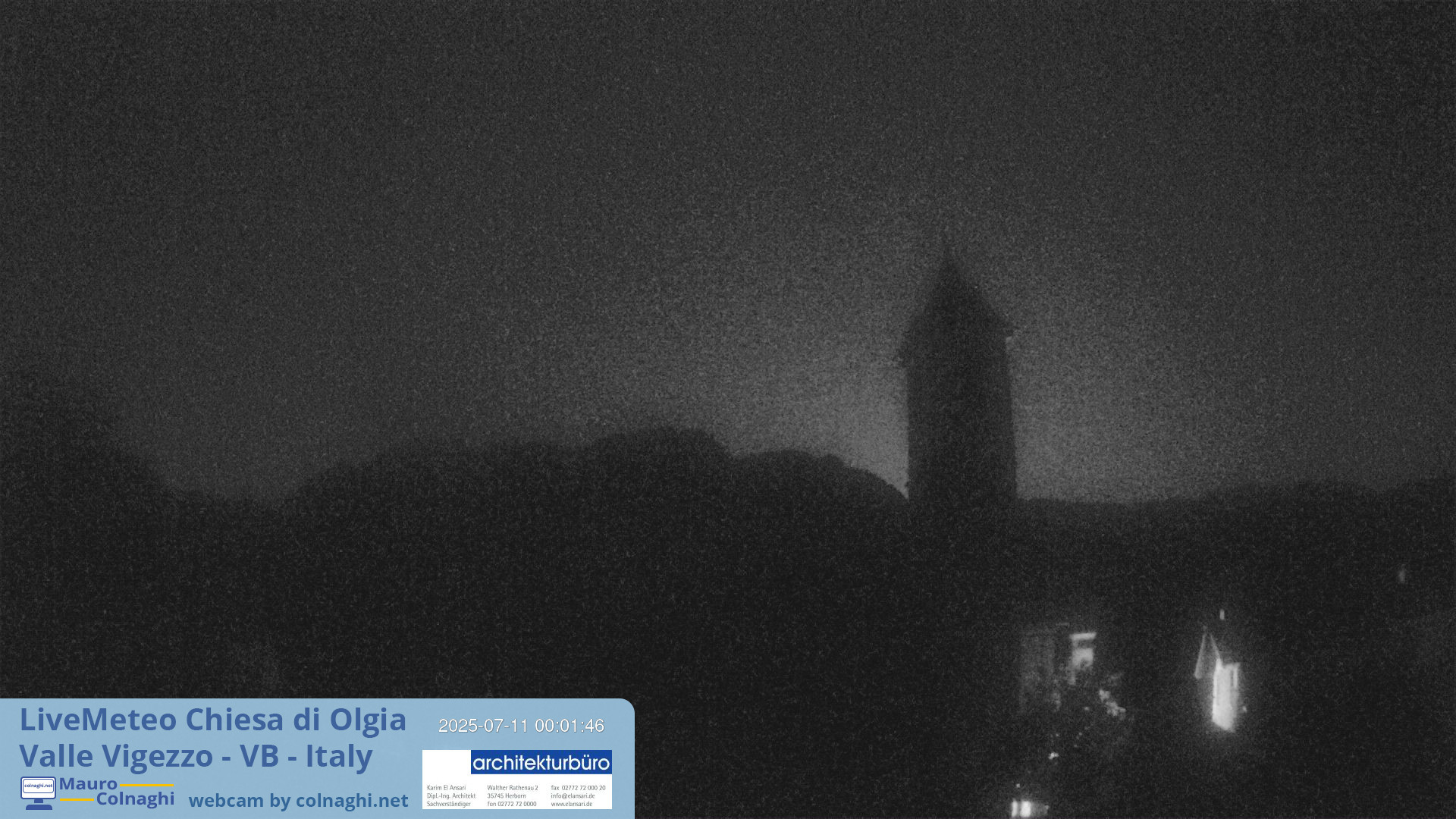 time-lapse frame, Olgia webcam