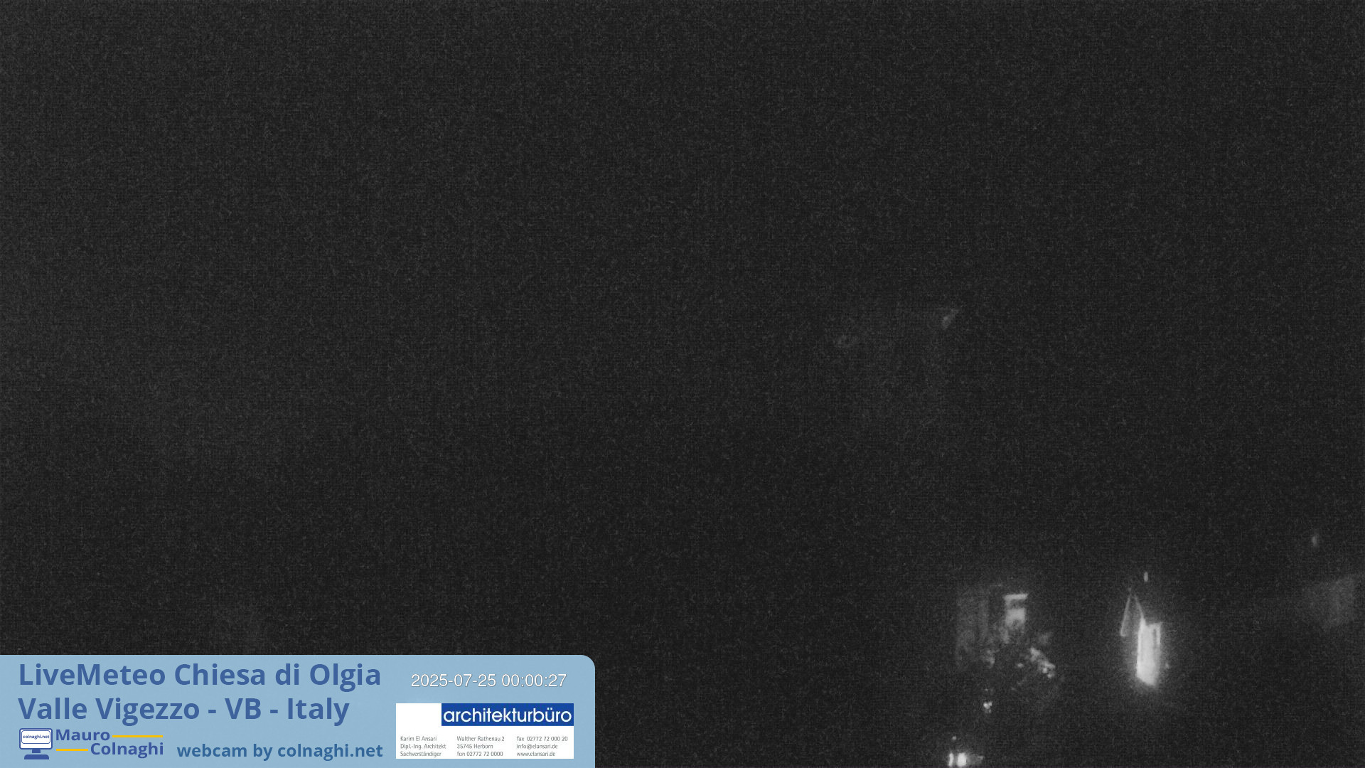 time-lapse frame, Olgia webcam