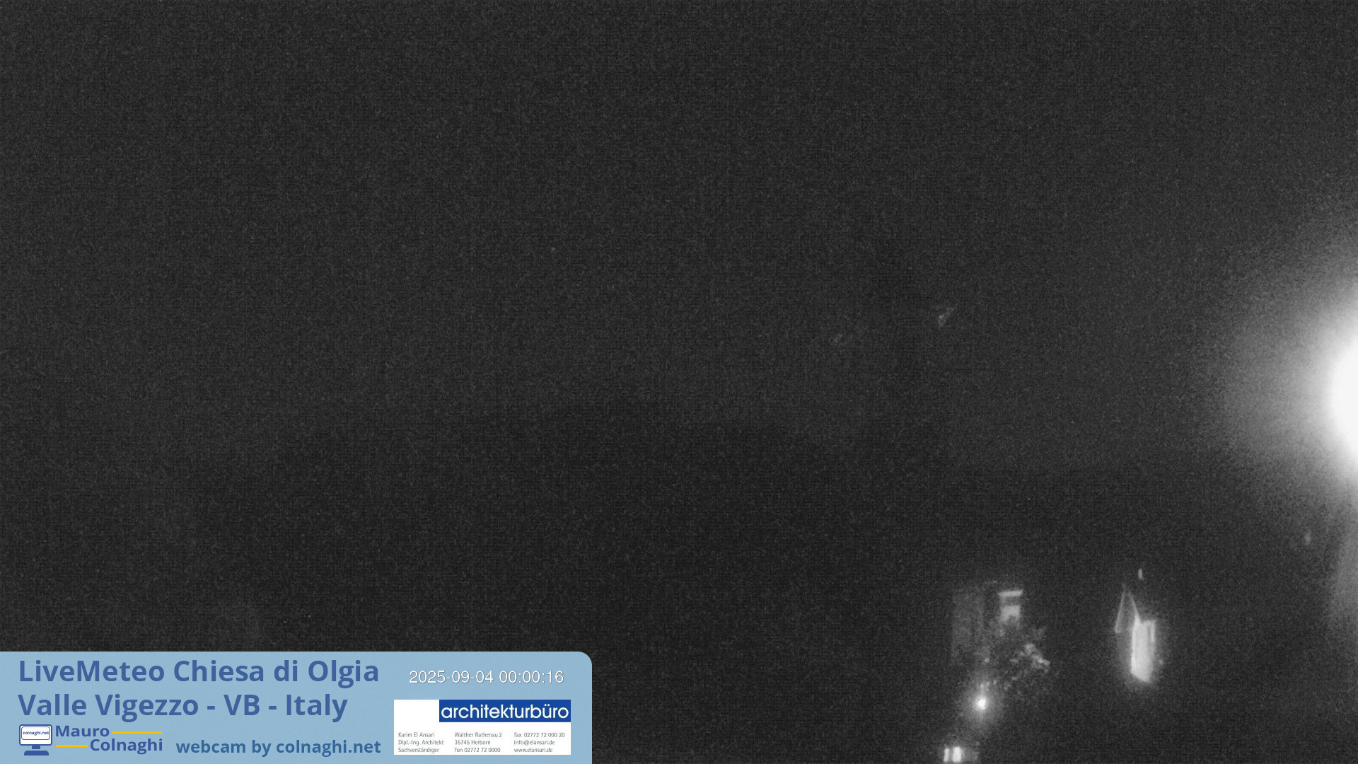 time-lapse frame, Olgia webcam