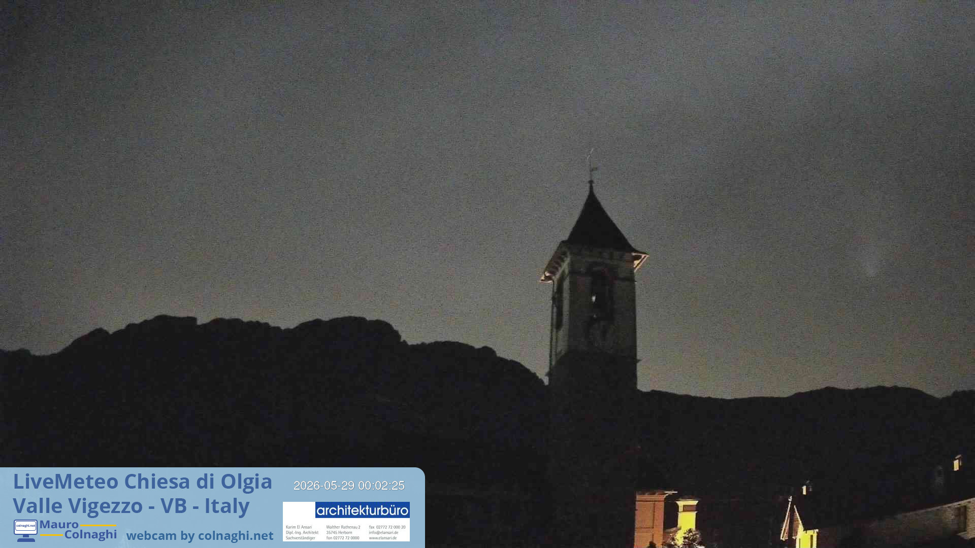 time-lapse frame, Olgia webcam